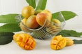 Fresh Gedong Gincu Mango, Ripe Mango Tropical Fruit