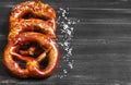 Fresh German pretzel Royalty Free Stock Photo