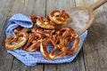 Fresh German pretzels Royalty Free Stock Photo