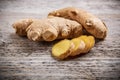 Fresh ginger Royalty Free Stock Photo