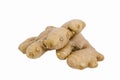 Fresh ginger isolated Royalty Free Stock Photo