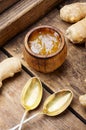 Fresh ginger jam Royalty Free Stock Photo