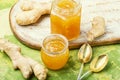 Fresh ginger jam Royalty Free Stock Photo
