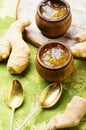 Fresh ginger jam Royalty Free Stock Photo