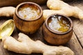 Fresh ginger jam Royalty Free Stock Photo