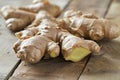 Fresh ginger root