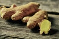 Fresh ginger root