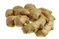 Fresh ginger root isolated Royalty Free Stock Photo