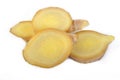 Fresh ginger root isolated Royalty Free Stock Photo