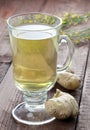 Fresh ginger tea Royalty Free Stock Photo