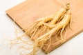 Fresh ginseng stick Royalty Free Stock Photo