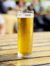 Fresh glass of beer in Cologne, Germany Royalty Free Stock Photo