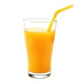 Fresh Glass Of Orange Juice Royalty Free Stock Photo