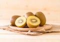 fresh golden kiwi Royalty Free Stock Photo