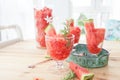 Fresh granita made from water melon Royalty Free Stock Photo