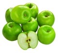 Fresh Granny Smith apples Royalty Free Stock Photo