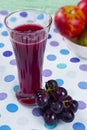 Fresh grape juice Royalty Free Stock Photo