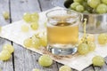 Fresh Grape Juice with Ice Royalty Free Stock Photo