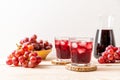 fresh grape juice Royalty Free Stock Photo