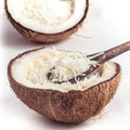 Fresh Grated Coconut Royalty Free Stock Photo