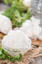 Fresh grated Horseradish Royalty Free Stock Photo