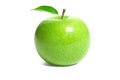 Fresh green apple Royalty Free Stock Photo