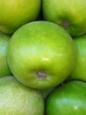 Green apple,apple texture background.Apple stock image. Royalty Free Stock Photo