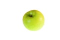 Fresh green apple with waterdrops Royalty Free Stock Photo