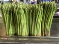 Fresh Green Asparagus for Sale in Fresh Market Royalty Free Stock Photo