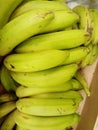 Banana in the city market.