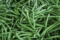 Fresh green beans Royalty Free Stock Photo