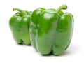 Fresh green bell pepper Royalty Free Stock Photo