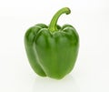 Fresh green bell pepper Royalty Free Stock Photo