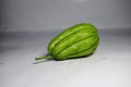 Fresh Green Chayote (Sechium edule) Isolated on White Background Royalty Free Stock Photo
