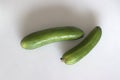 Fresh green cucumber. Cucumber is a nutritious fruit with a high water content. Eating cucumber may help lower blood sugar, Royalty Free Stock Photo