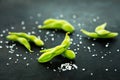 Fresh green edamame beans Royalty Free Stock Photo