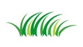 Fresh Green Grass Patch, Eco-Friendly Landscape Component, vector design Generative AI Royalty Free Stock Photo