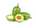 Fresh Green Java Plum Fruits Royalty Free Stock Photo