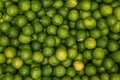 Fresh green lemons. textures and backgrounds Royalty Free Stock Photo