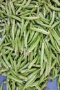 A pile of fresh Okra Ladies Finger