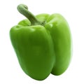 Fresh green paprika