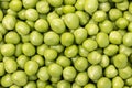 Fresh Green pea background texture Royalty Free Stock Photo