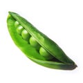 Fresh green peas Royalty Free Stock Photo