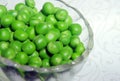 Fresh green peas Royalty Free Stock Photo