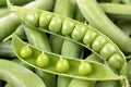 Fresh green peas