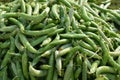 Fresh green peas. The pea is most commonly the small spherical seed or the seed-pod. Pisum sativum. Botanically,pea pods are fruit Royalty Free Stock Photo