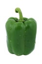 Fresh green pepper Royalty Free Stock Photo