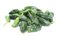 Fresh green Pimientos Royalty Free Stock Photo