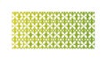 Fresh Green Repeating Geometric Pattern, vector design Generative AI Royalty Free Stock Photo