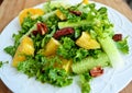 Fresh green salad Royalty Free Stock Photo